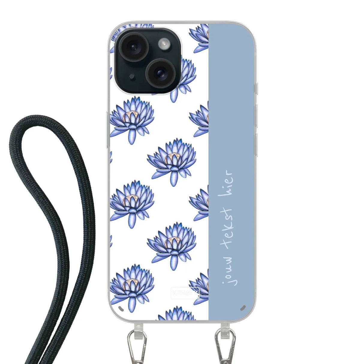 Naam °1 - Coastal Blue - Hoesje Met Koord Maken