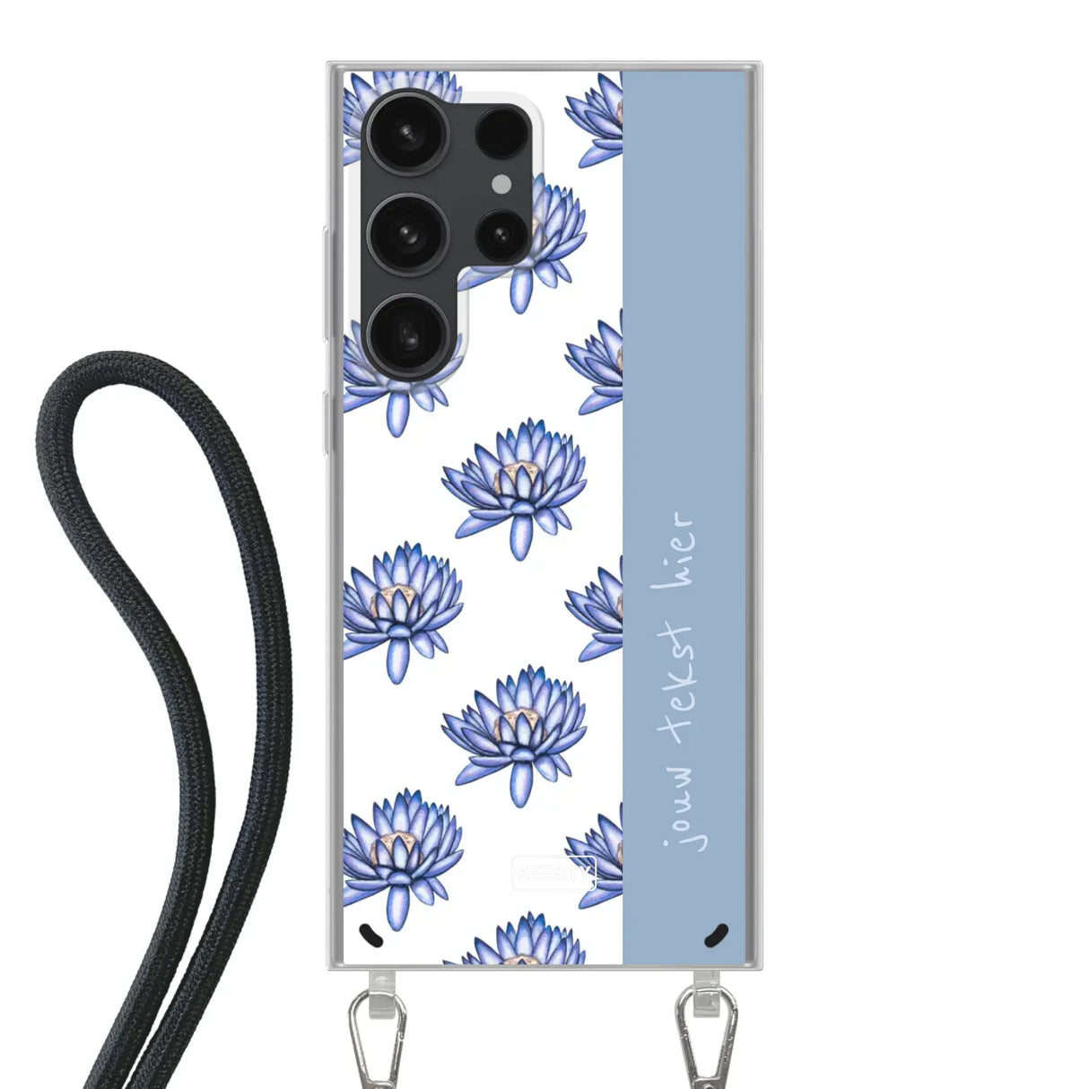 Naam °1 - Coastal Blue - Hoesje Met Koord Maken