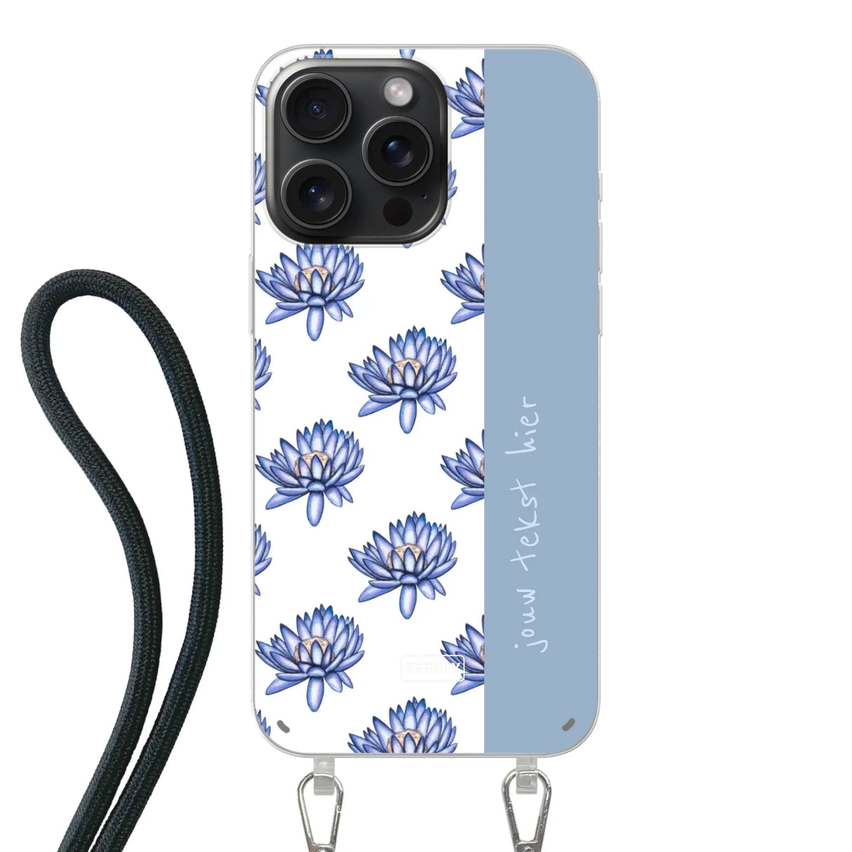 Naam °1 - Coastal Blue - Hoesje Met Koord Maken