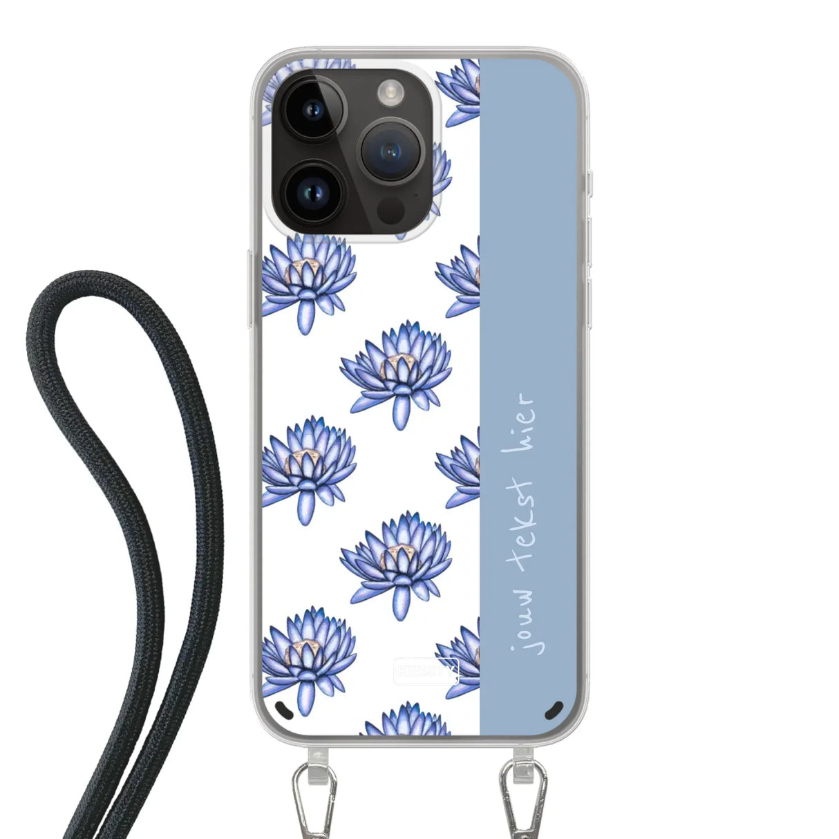 Naam °1 - Coastal Blue - Hoesje Met Koord Maken