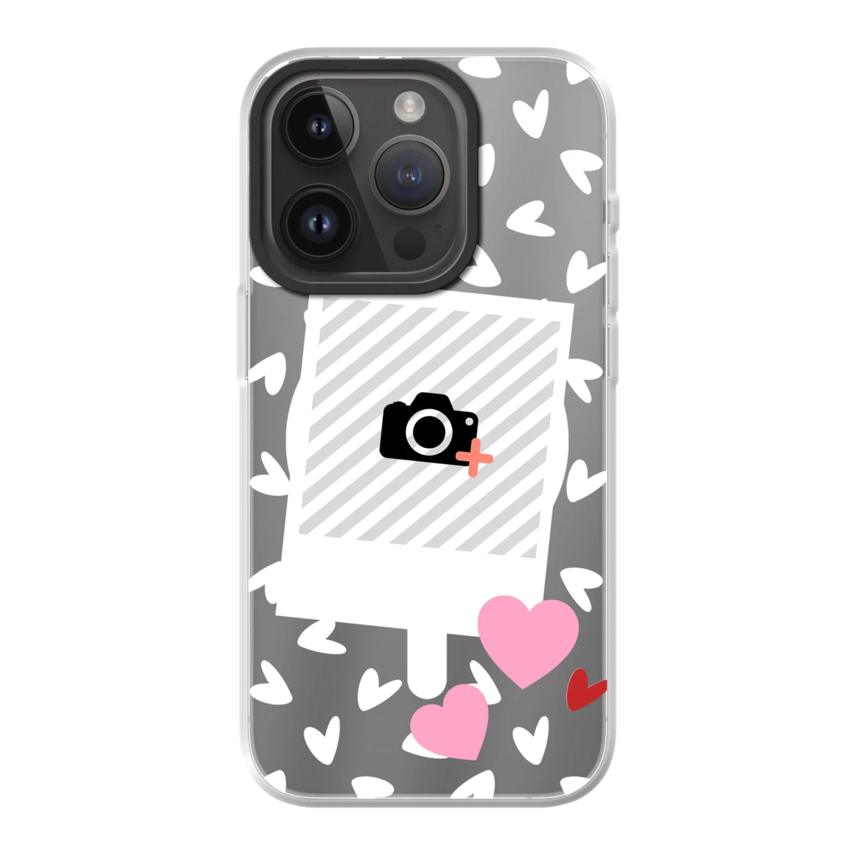 Hearts & Foto - Telefoonhoesje Met Foto
