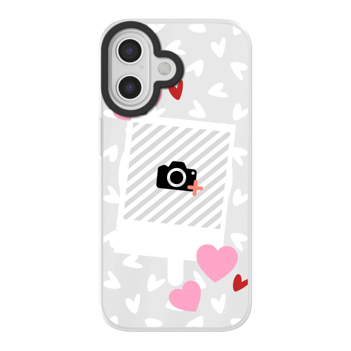 Hearts & Foto - Telefoonhoesje Met Foto