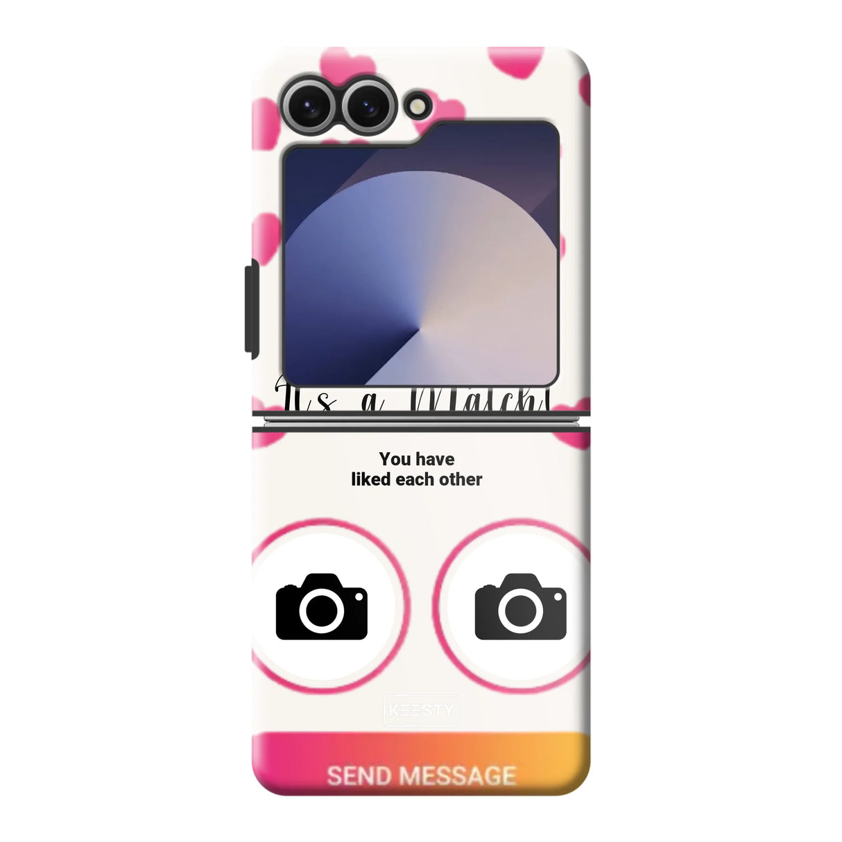 Samsung Galaxy Z Flip6 - Galaxy Z Flip7 (fully printed, black insert)