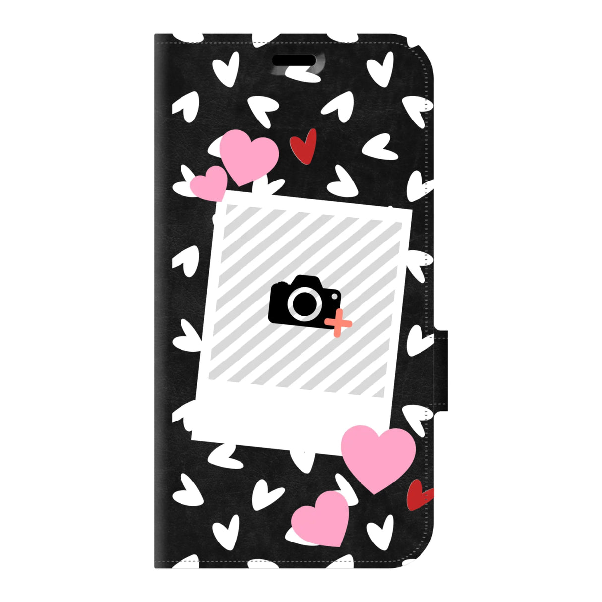 Hearts & Foto - Telefoonhoesje Met Foto