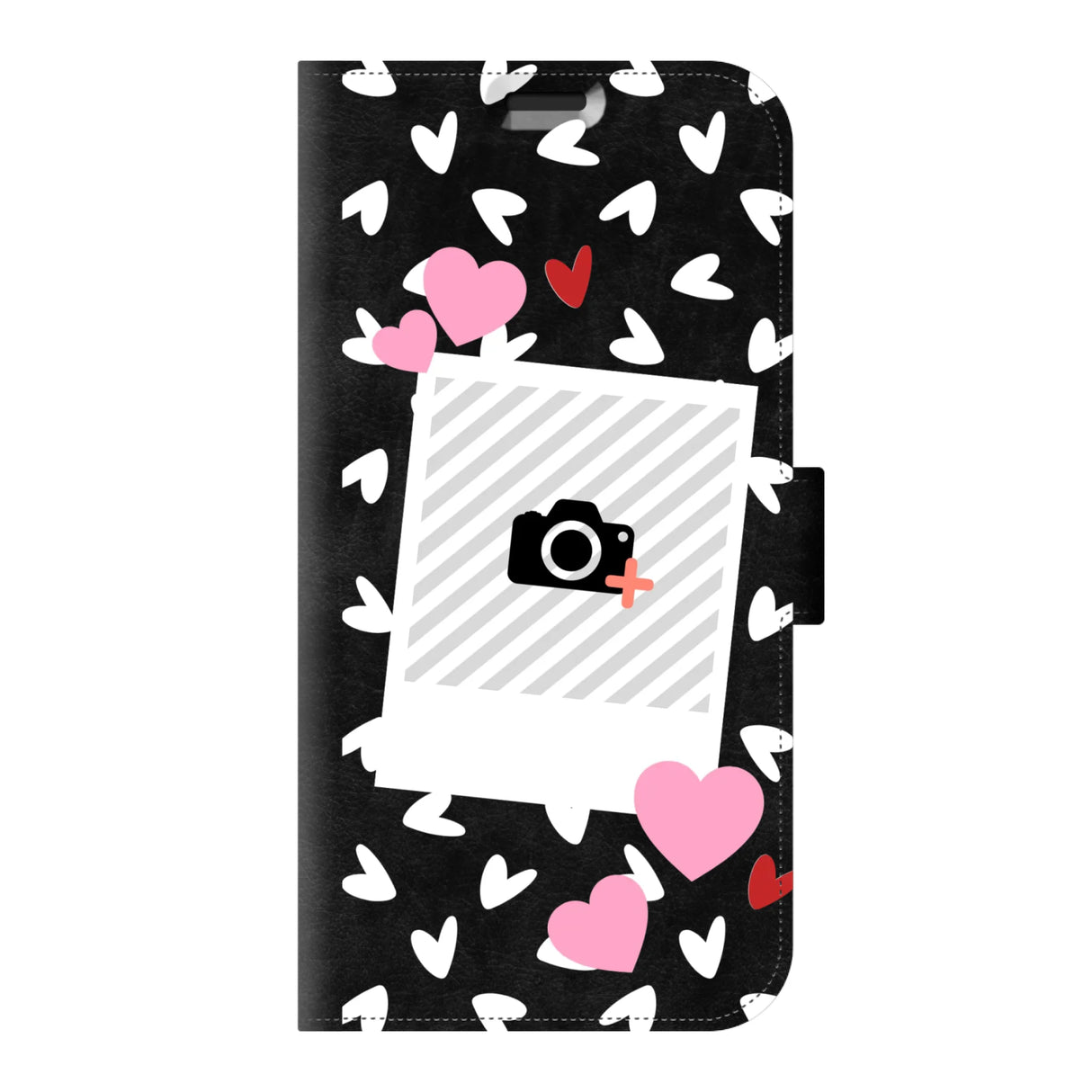 Hearts & Foto - Telefoonhoesje Met Foto