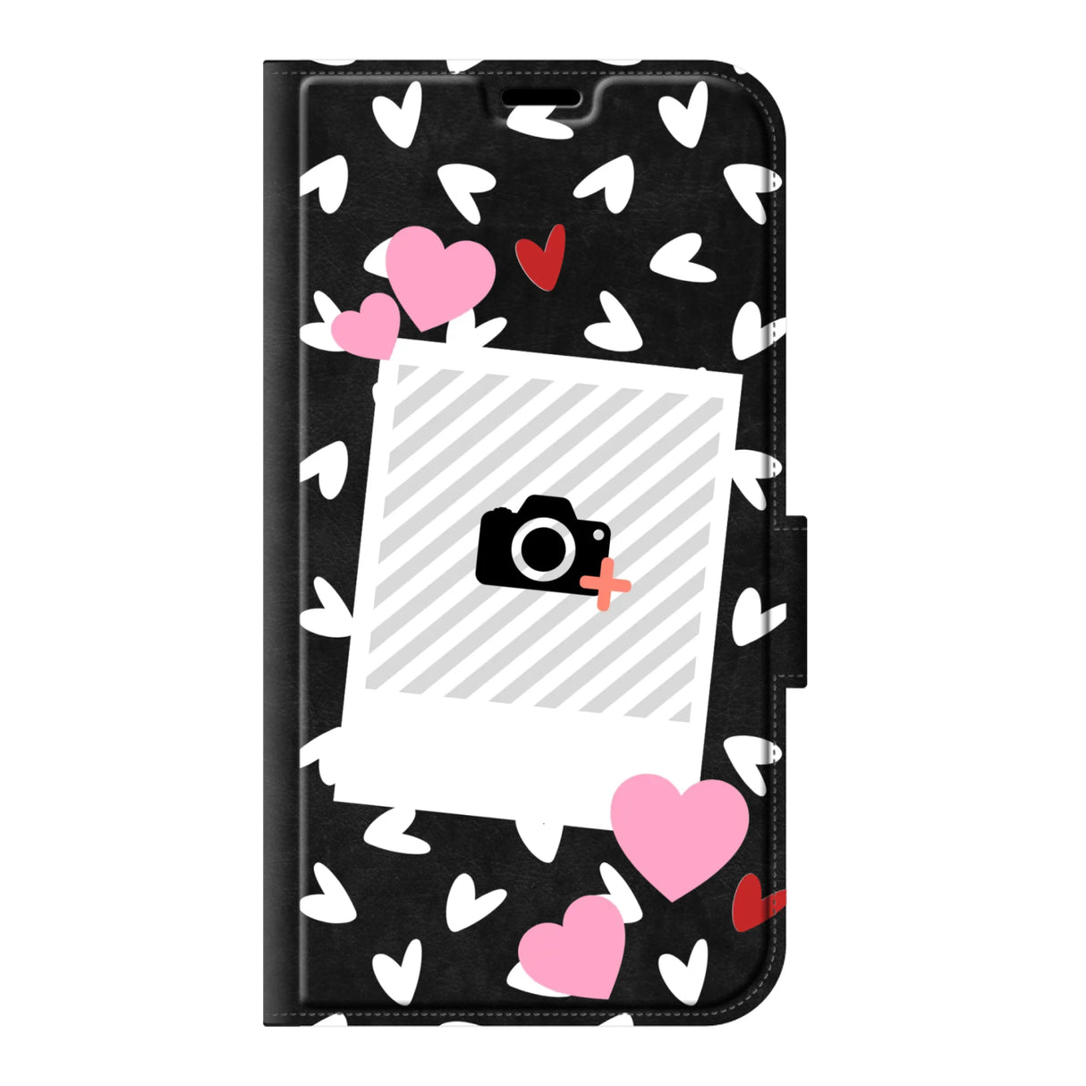 Hearts & Foto - Telefoonhoesje Met Foto