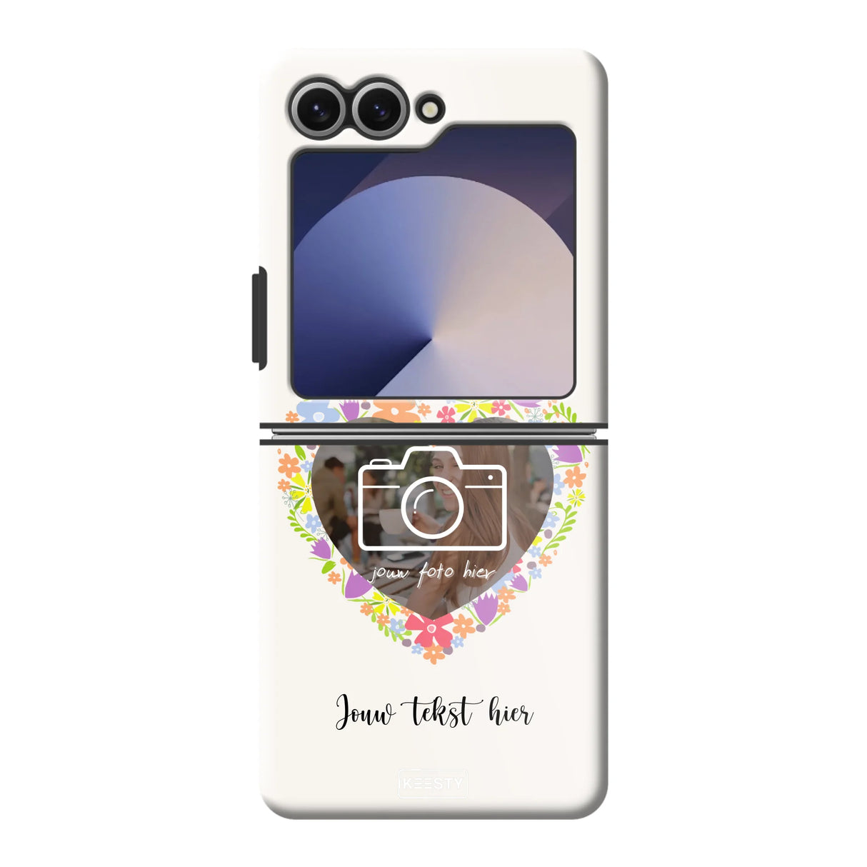 Samsung Galaxy Z Flip6 - Galaxy Z Flip7 (fully printed, black insert)