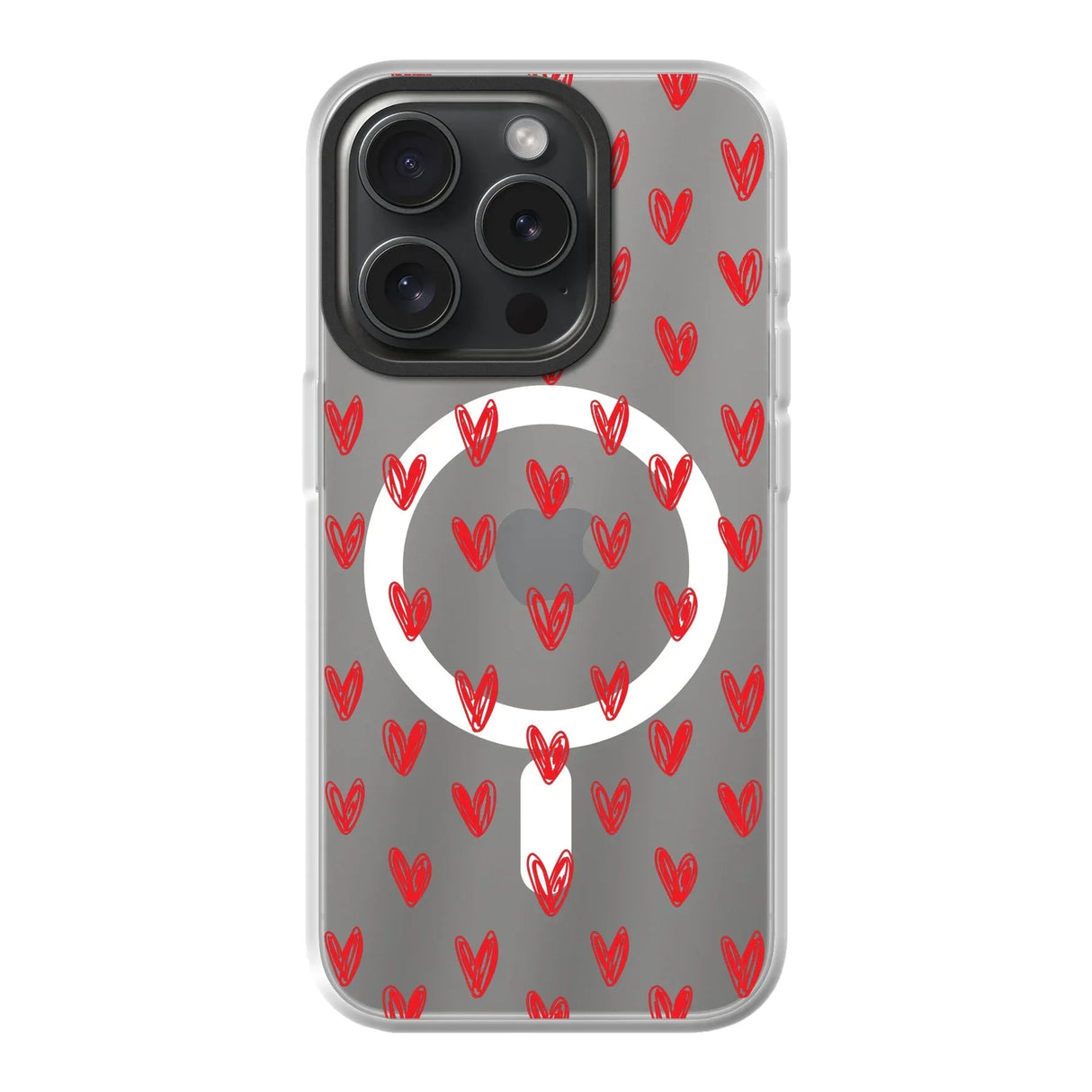 Hearts Telefoonhoesje - MagSafe - iPhone 15 Pro - Keesty
