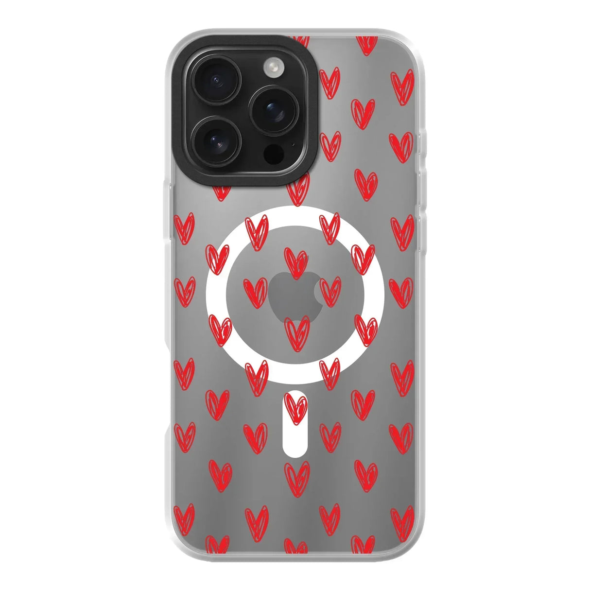 Hearts Telefoonhoesje - MagSafe - iPhone 16 Plus - Keesty