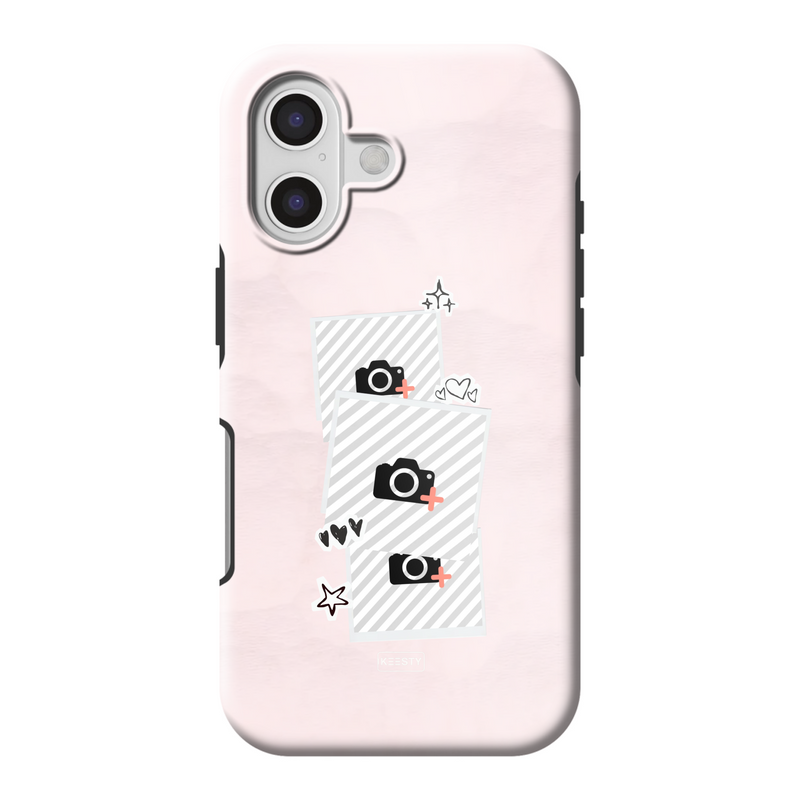 telefoonhoesje ontwerpen met foto roze