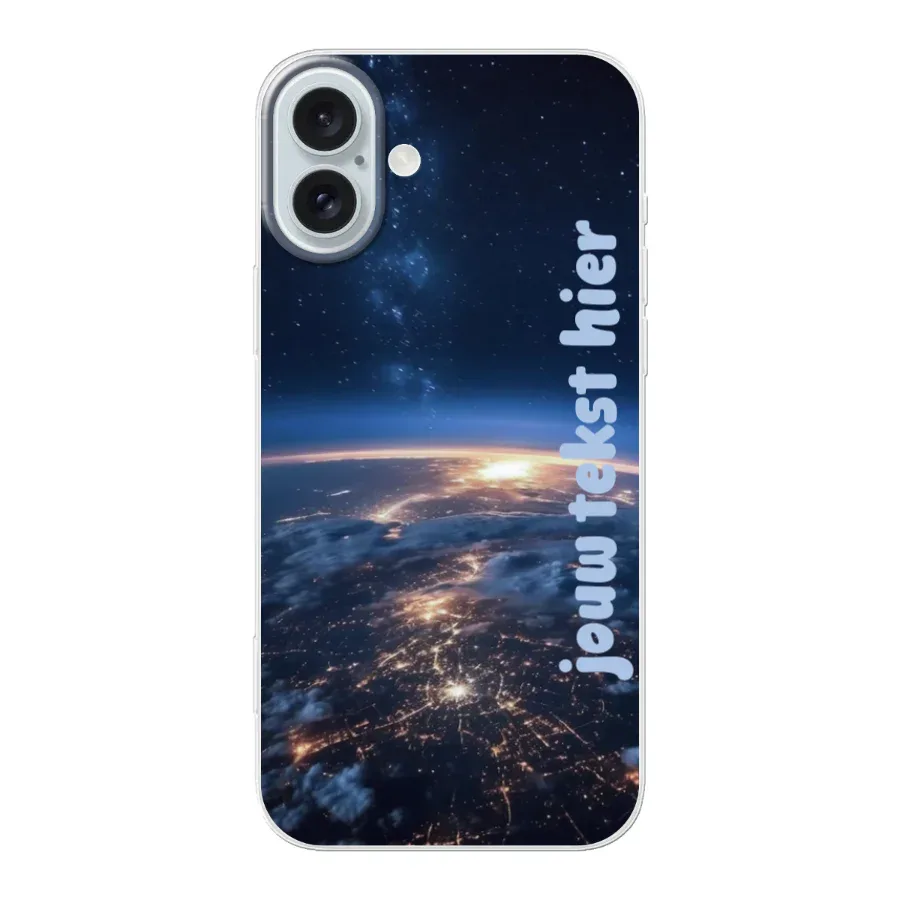 Universe °1 - Hoesje Maken - Soft Hoesje - iPhone 16 Plus - Keesty