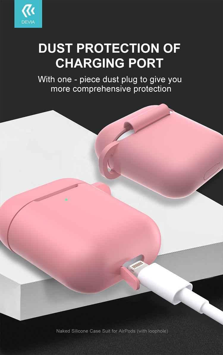 Silicone Case Airpods With Loophole)