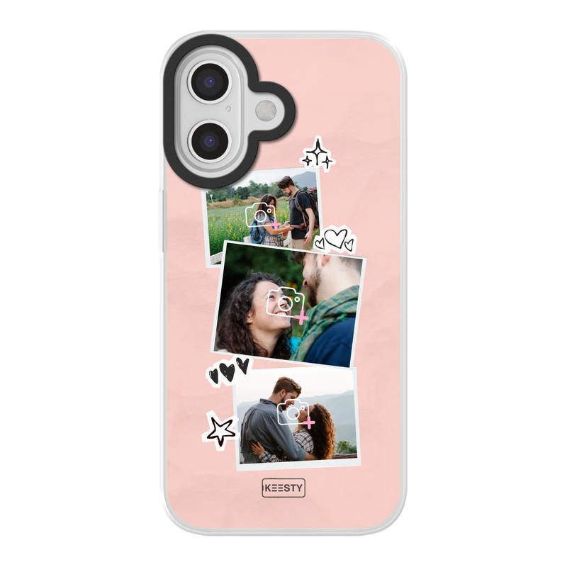 telefoonhoesje ontwerpen met foto roze