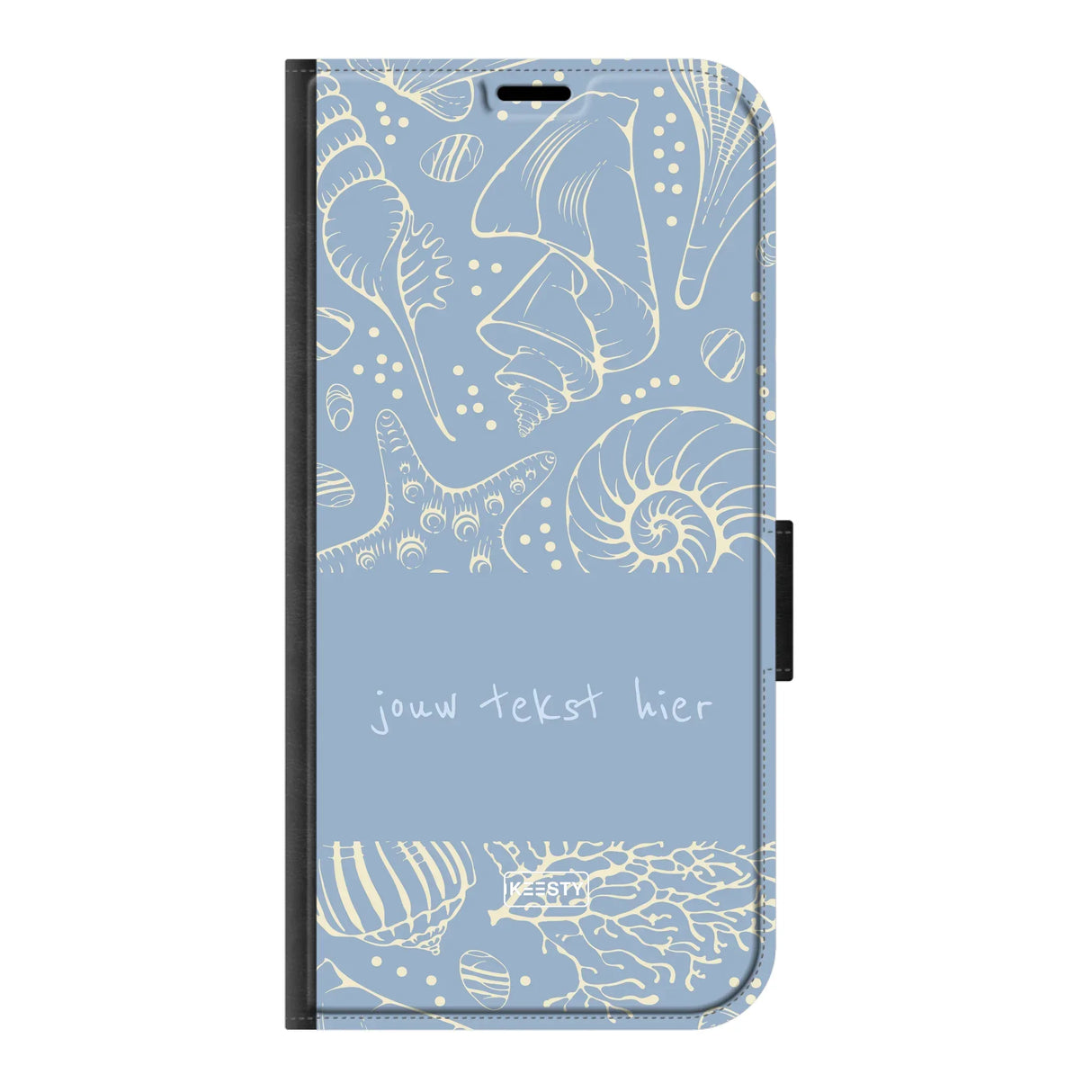 Naam °1 - Coastal Seashells Mix - Portemonnee Hoesje Maken