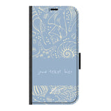 Naam °1 - Coastal Seashells Mix - Portemonnee Hoesje Maken