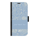 Naam °1 - Coastal Seashells Mix - Portemonnee Hoesje Maken
