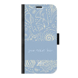 Naam °1 - Coastal Seashells Mix - Portemonnee Hoesje Maken