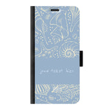 Naam °1 - Coastal Seashells Mix - Portemonnee Hoesje Maken