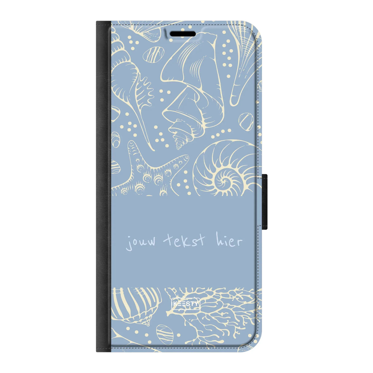 Naam °1 - Coastal Seashells Mix - Portemonnee Hoesje Maken