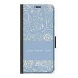 Naam °1 - Coastal Seashells Mix - Portemonnee Hoesje Maken