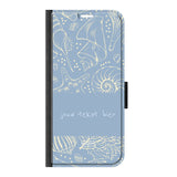 Naam °1 - Coastal Seashells Mix - Portemonnee Hoesje Maken