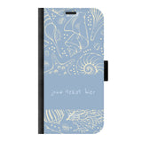 Naam °1 - Coastal Seashells Mix - Portemonnee Hoesje Maken