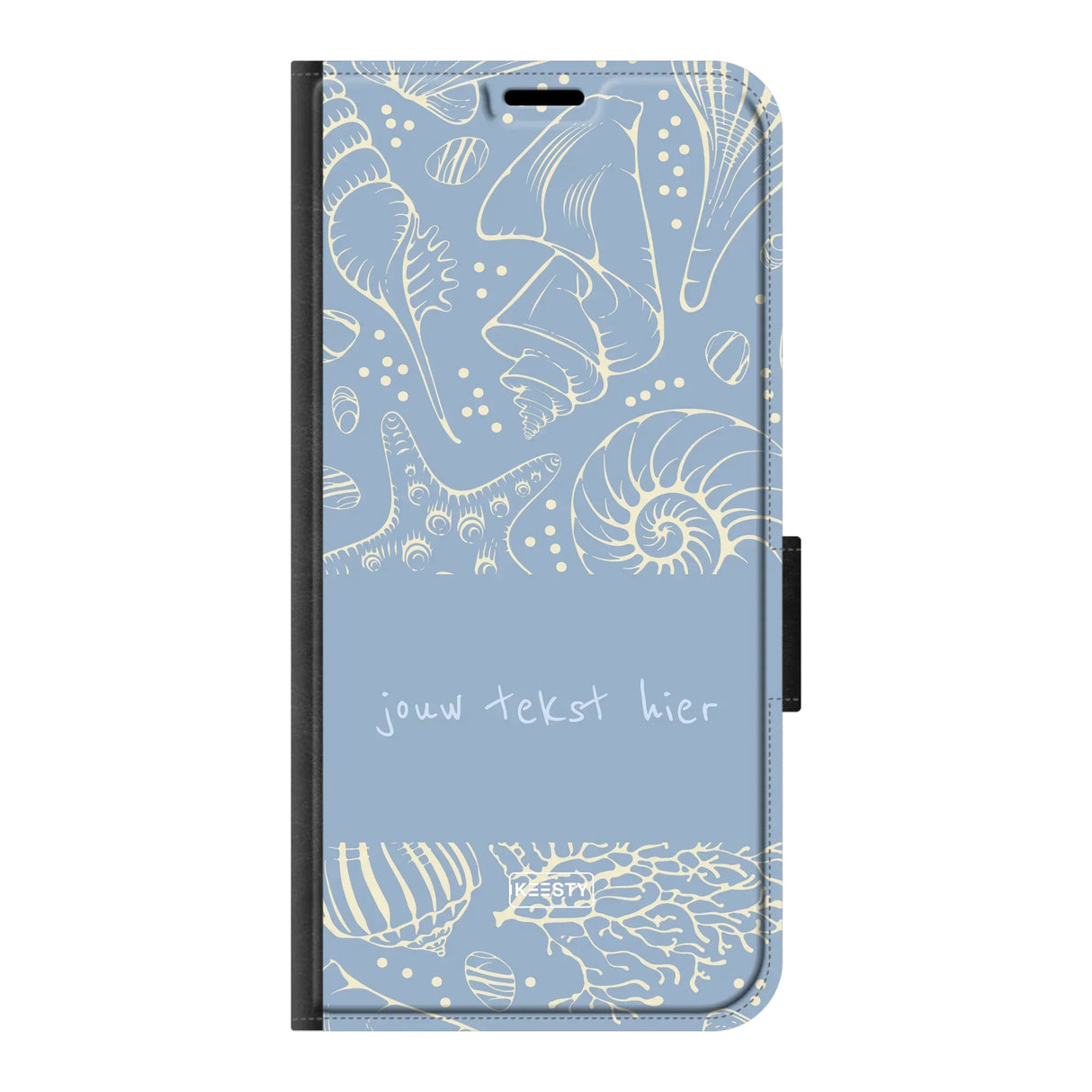 Naam °1 - Coastal Seashells Mix - Portemonnee Hoesje Maken