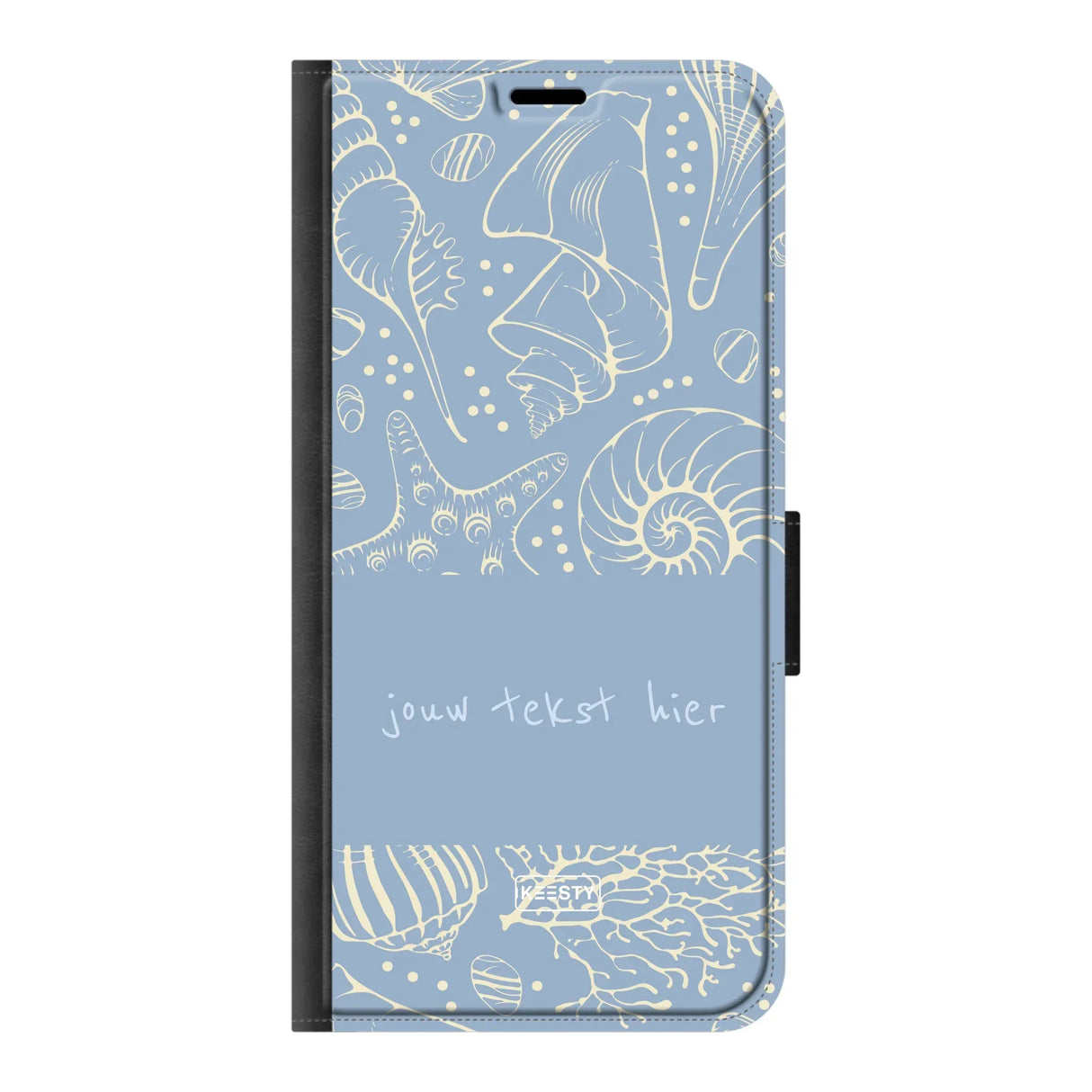 Naam °1 - Coastal Seashells Mix - Portemonnee Hoesje Maken