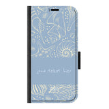 Naam °1 - Coastal Seashells Mix - Portemonnee Hoesje Maken