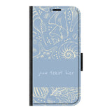 Naam °1 - Coastal Seashells Mix - Portemonnee Hoesje Maken