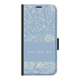 Naam °1 - Coastal Seashells Mix - Portemonnee Hoesje Maken