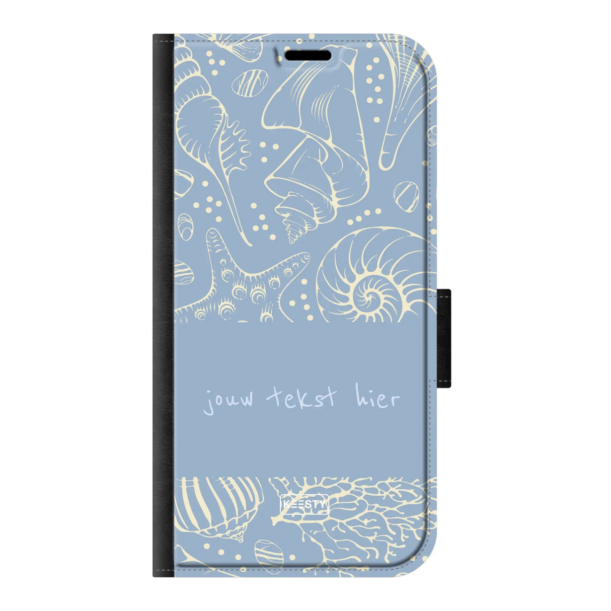 Naam °1 - Coastal Seashells Mix - Portemonnee Hoesje Maken