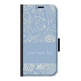 Naam °1 - Coastal Seashells Mix - Portemonnee Hoesje Maken