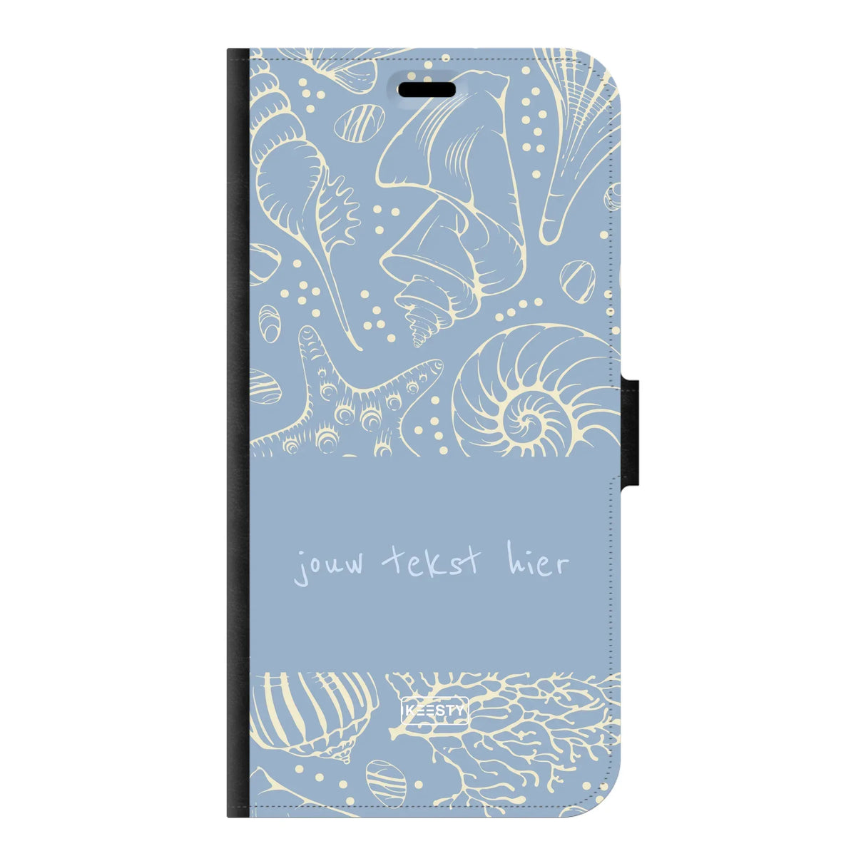Naam °1 - Coastal Seashells Mix - Portemonnee Hoesje Maken