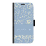 Naam °1 - Coastal Seashells Mix - Portemonnee Hoesje Maken