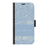 Naam °1 - Coastal Seashells Mix - Portemonnee Hoesje Maken