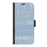 Naam °1 - Coastal Seashells Mix - Portemonnee Hoesje Maken