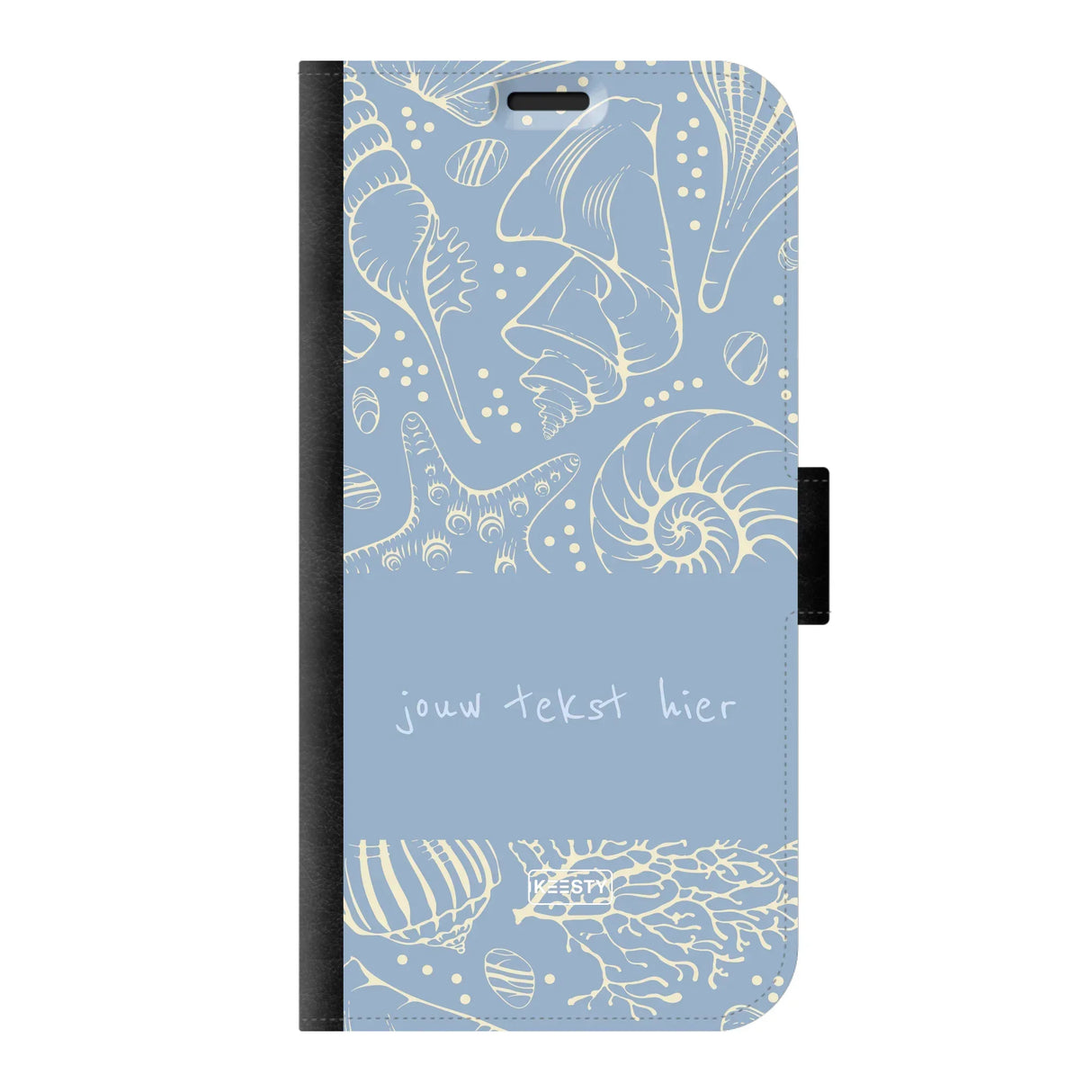 Naam °1 - Coastal Seashells Mix - Portemonnee Hoesje Maken