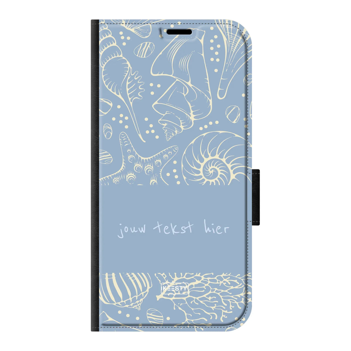 Naam °1 - Coastal Seashells Mix - Portemonnee Hoesje Maken