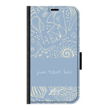 Naam °1 - Coastal Seashells Mix - Portemonnee Hoesje Maken