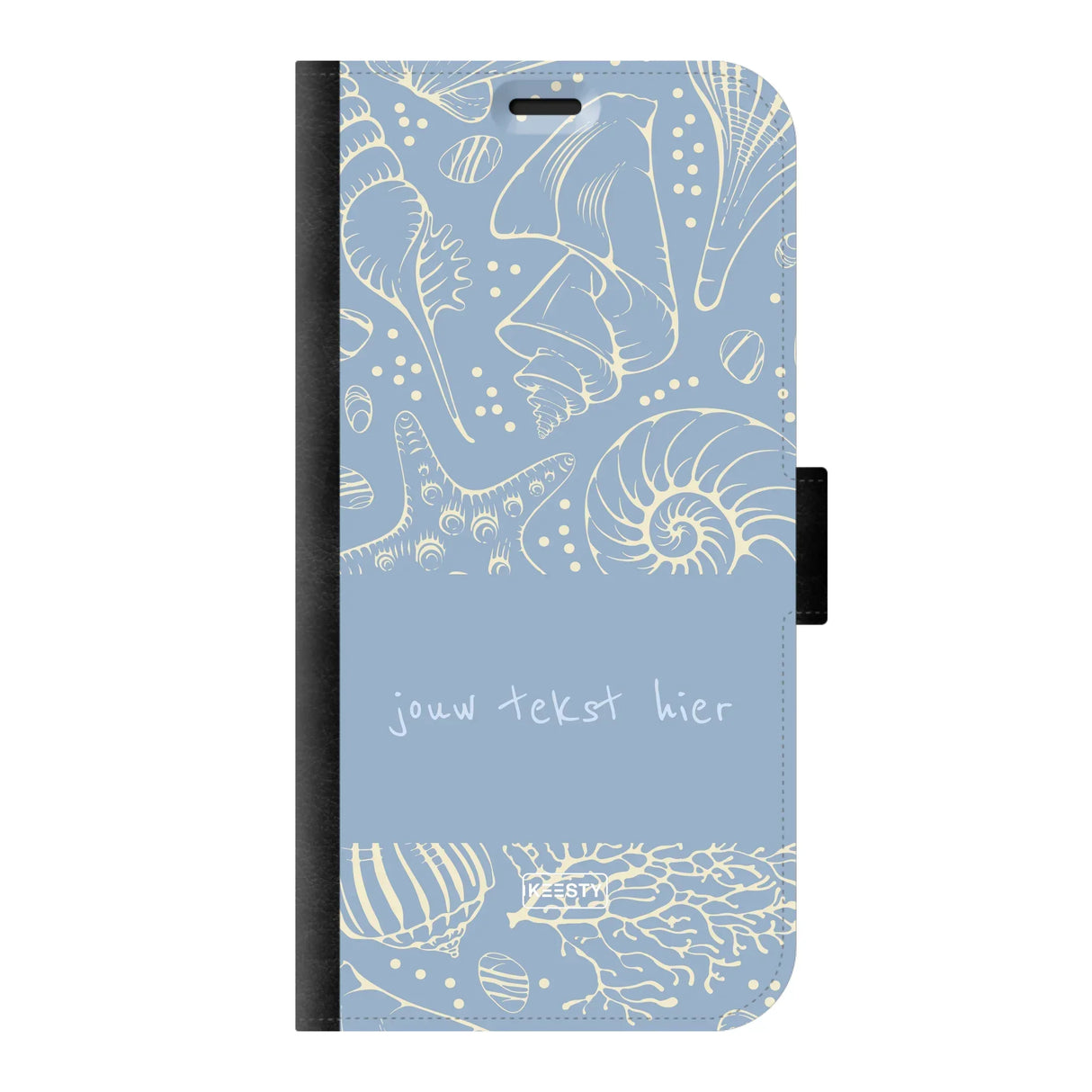 Naam °1 - Coastal Seashells Mix - Portemonnee Hoesje Maken