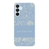 Naam °1 - Coastal Seashells Mix - Telefoonhoesje Personaliseren