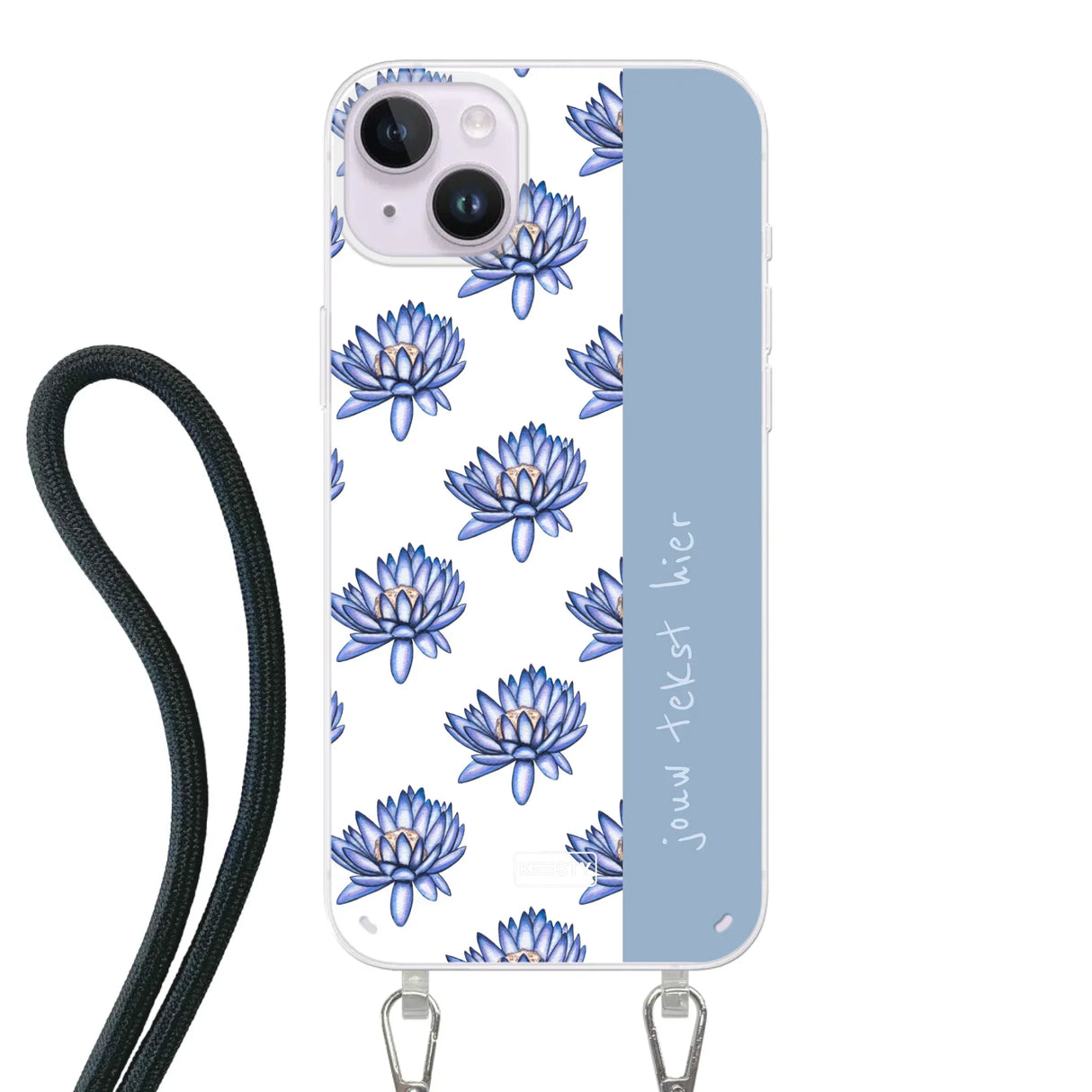 Naam °1 - Coastal Blue - Hoesje Met Koord Maken