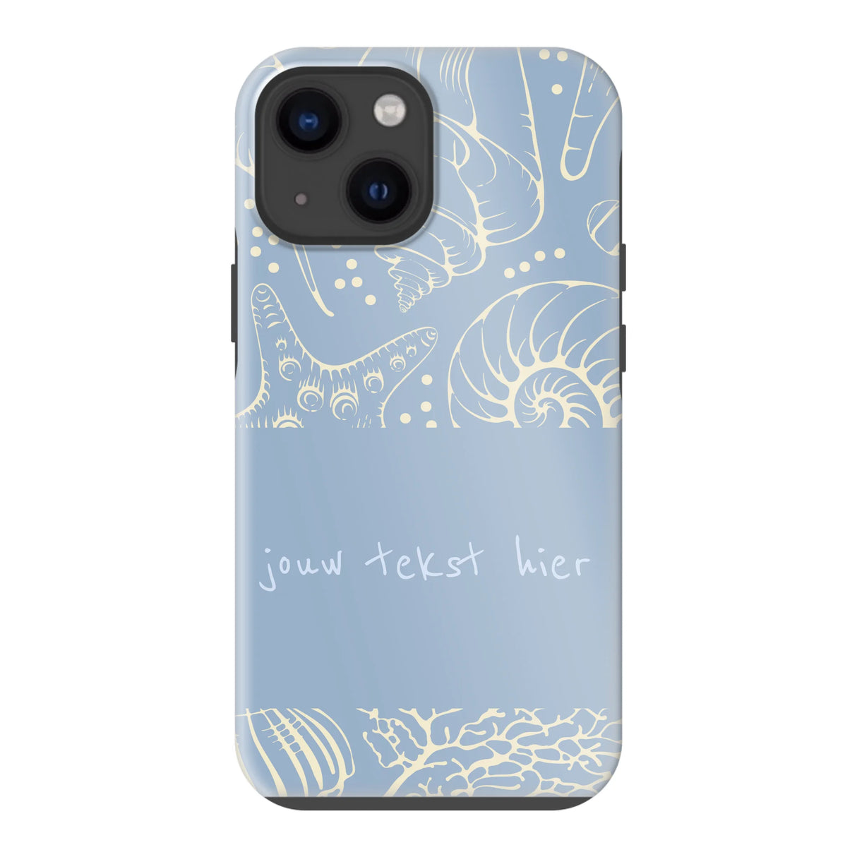 Naam °1 - Coastal Seashells Mix - Telefoonhoesje Maken
