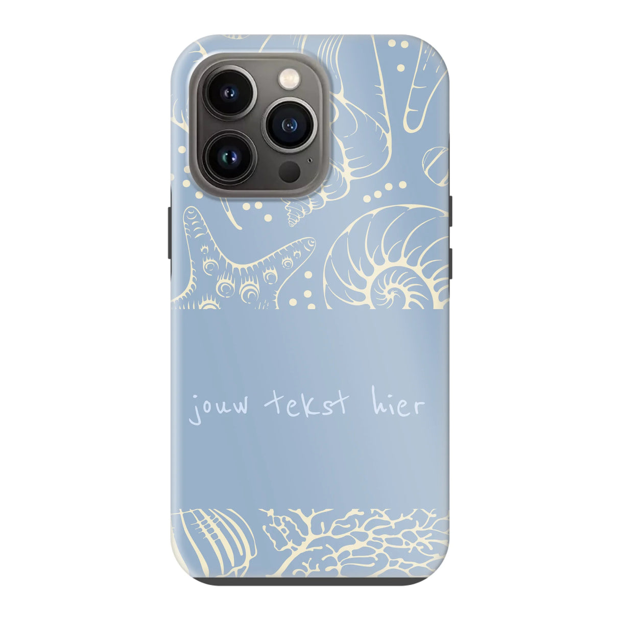 Naam °1 - Coastal Seashells Mix - Telefoonhoesje Maken
