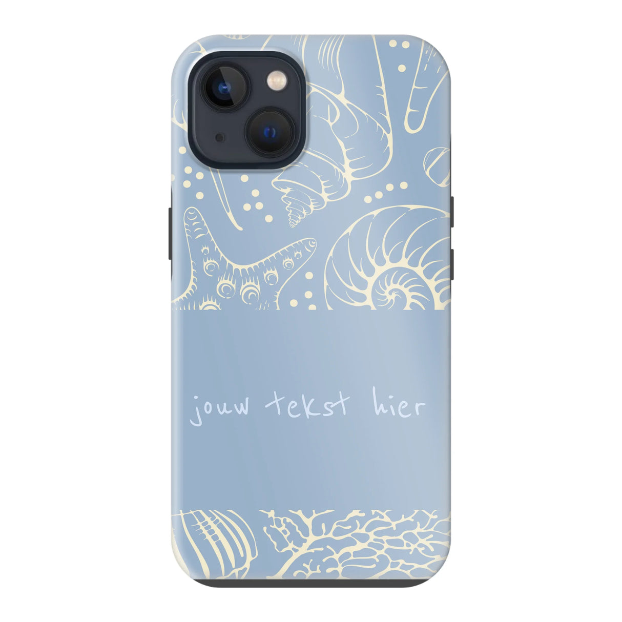 Naam °1 - Coastal Seashells Mix - Telefoonhoesje Maken