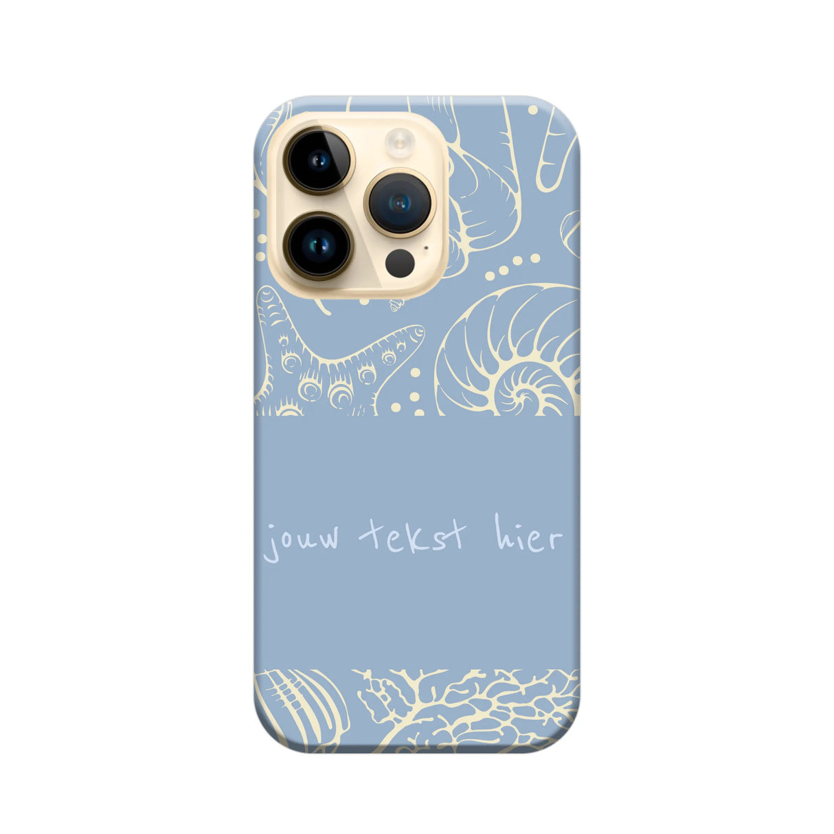 Naam °1 - Coastal Seashells Mix - Telefoonhoesje Maken