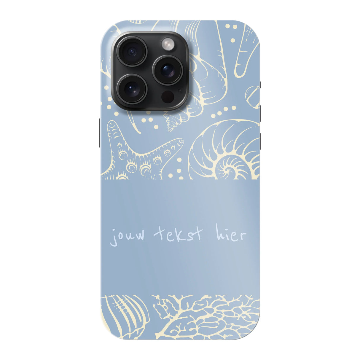 Naam °1 - Coastal Seashells Mix - Telefoonhoesje Maken