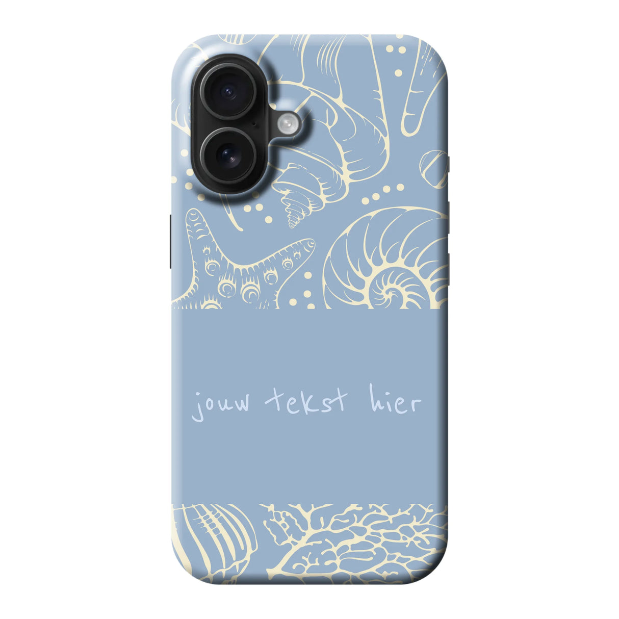 Naam °1 - Coastal Seashells Mix - Telefoonhoesje Maken