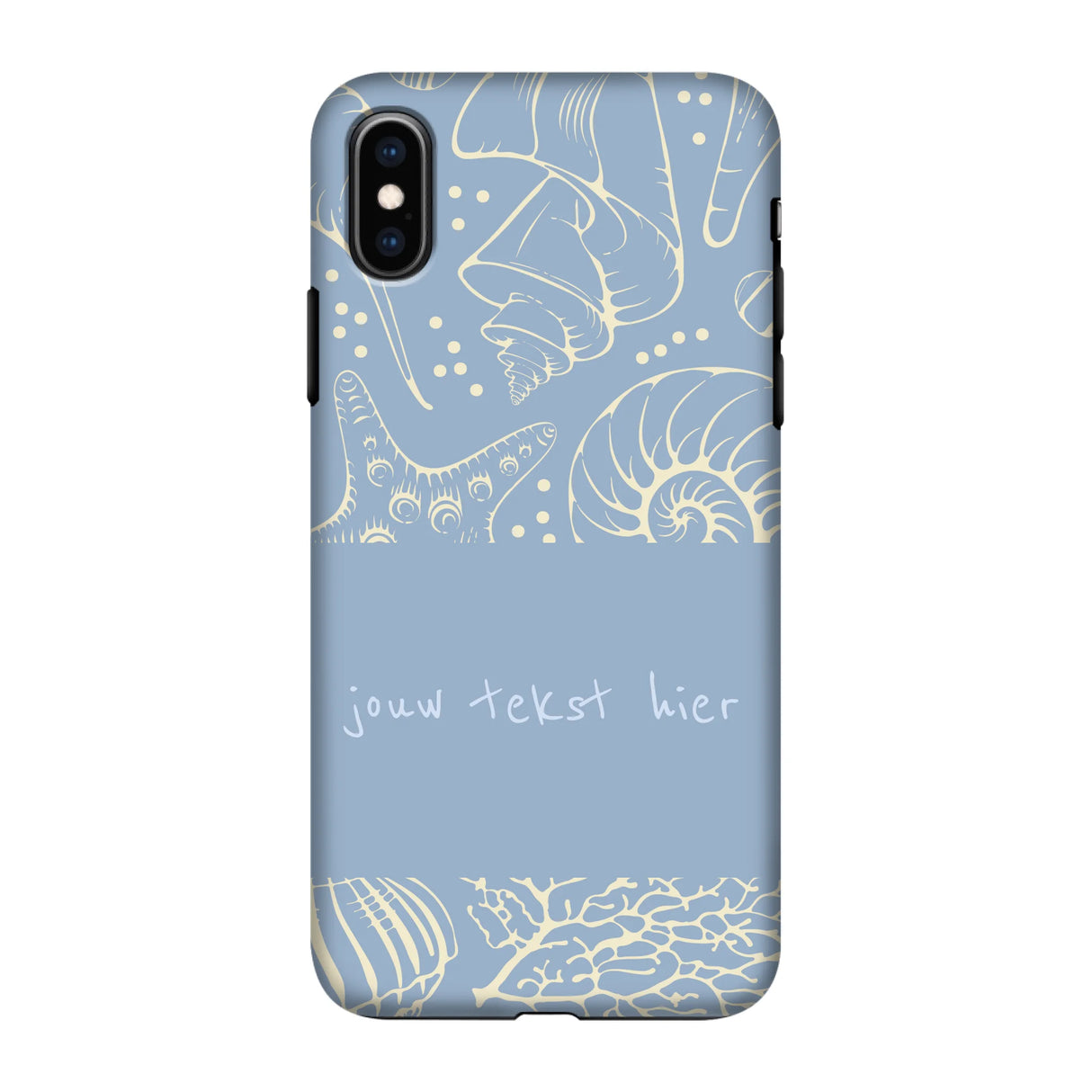 Naam °1 - Coastal Seashells Mix - Telefoonhoesje Maken